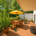 Terrasse Gartengeschoss KI bearbeitet - 