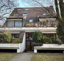 Düsseldorf Wittlaer: 3 Zimmer Maisonette Wohnung mit großem Garten am Feldes Rand gelegen