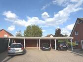Carportanlage - 1 Zimmer Mehrfamilienhaus, Wohnhaus in Dinklage