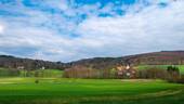Blickrichtung vom Schloss aus - 