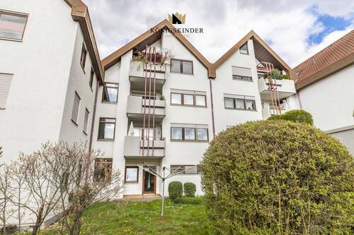 Außenansicht - 2 Zimmer Etagenwohnung zum Kaufen in Backnang