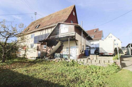 Haus Hinteransicht - Einfamilienhaus in Horb am Neckar zum Kaufen