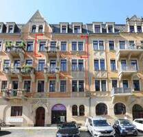 Striesen - frei werdende 4-Zimmer-Altbauwohnung mit 2 Balkonen - Dresden Striesen-West