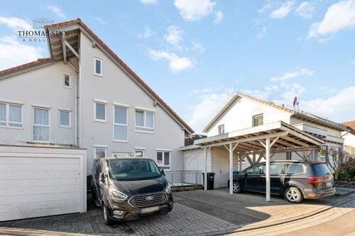 Hausansicht - 6 Zimmer Doppelhaushälfte zum Kaufen in Leingarten / Schluchtern