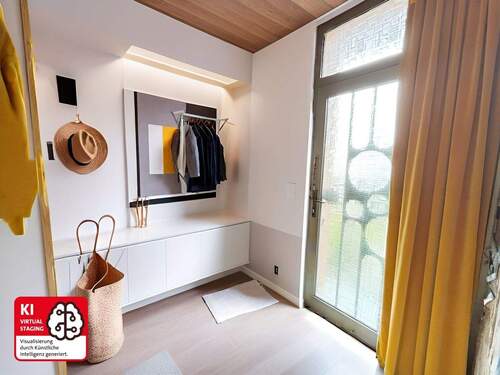 Eingangsbereich - Reihenendhaus mit 100,00 m&sup2; in Leverkusen zum Kaufen