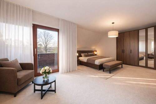 Schlafen virtuell möbliert - 