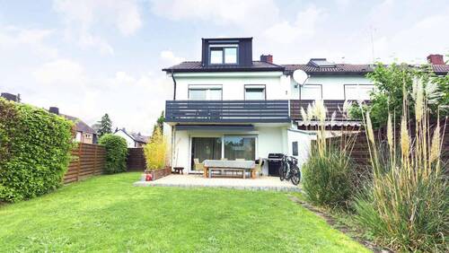 Rückansicht - Hochwertiges Reihenendhaus in begehrter Lage von Wersten