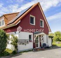 Ein Zuhause für alle Jahreszeiten - Ostseenah mit Wintergarten, Pavillon und möbliertem Zweithaus - Rerik