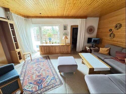 Wohnzimmer EG mit Terrassenzugang - 5 Zimmer Einfamilienhaus in Hohenlockstedt