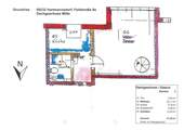 Grundriss W8 - Etagenwohnung mit 47,50 m&sup2; in Hartmannsdorf zur Miete