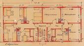 Grundriss EG - 1 Zimmer Mehrfamilienhaus, Wohnhaus in Bopfingen