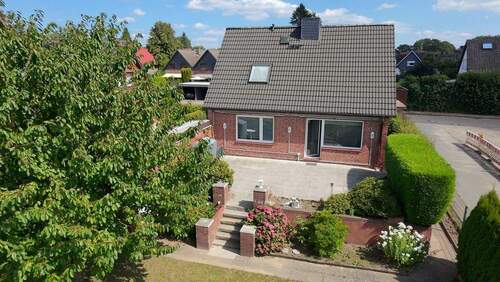 Ansicht Terrasse - Einfamilienhaus mit 97,00 m² in Henstedt-Ulzburg zum Kaufen