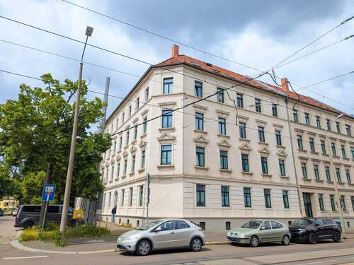 Straßenansicht - 2 Zimmer Etagenwohnung in Leipzig