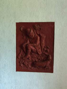 Wandrelief von dem Tiefurter Künstler Lungwitz - 