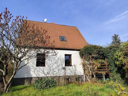 Gartenansicht - 3 Zimmer Einfamilienhaus zum Kaufen in Weimar