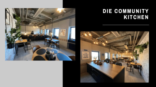 Community Küche Etage 16 - Exklusive Büro-Suite 16.16 in Leipzig - Konferenz, 247, sofort verfügbar