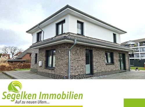 Die Außenansicht - Komfortables Einfamilienhaus mit fünf Zimmern, Garten und Garage in Weyhe