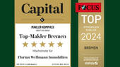 Florian Wellmann Immobilien - Ausgezeichnet von den Fachmagazinen Capital und Focus - 