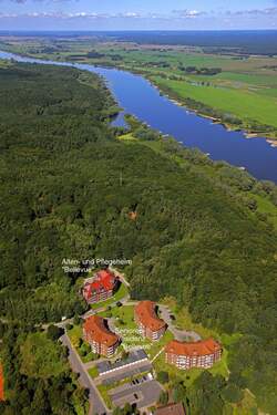 Ansicht Häuser - Helle, gut geschnittene 2-Zimmer-Seniorenwohnung (ab 60 J.) mit Balkon im Kneipp-Kurort -von privat-