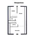 Grundriss Einfamilienhaus Obergeschoss - 