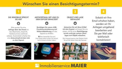 Information Besichtigungstermin - Grundstück zur Miete in Großbottwar