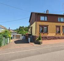 Ein - Zweifamilienhaus in Ludweiler mit Garten und Garage - Völklingen / Ludweiler