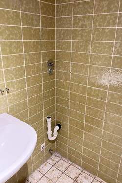 Waschmaschinenanschluss im Bad - 