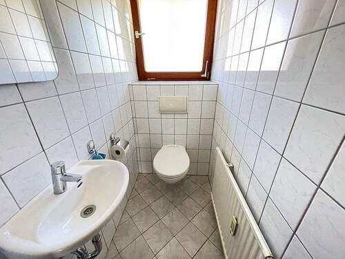 Hausansicht von Straße - 