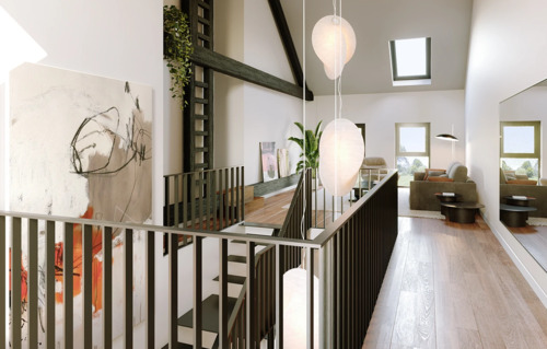 Wohnbereich Obergeschoss Visualisierung - 