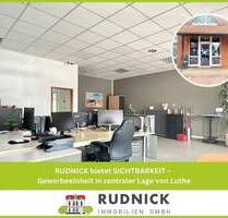 RUDNICK bietet SICHTBARKEIT - Gewerbeeinheit in zentraler Lage von Luthe - Wunstorf