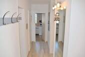 Flur mit Abstellraum - 2 Zimmer Etagenwohnung in Braunlage