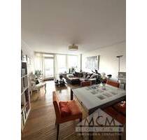 Sehr helle und modernisierte 3-Zi-Wohnung, mit großem Balkon und Weitblick und Garage in Bornheim - Frankfurt