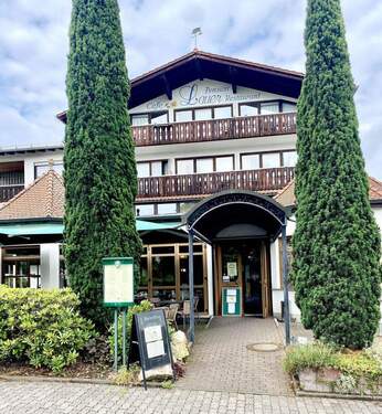 Außenansicht Vorderseite - Hotel, Pension, Gasthof in Bad Soden-Salmünster