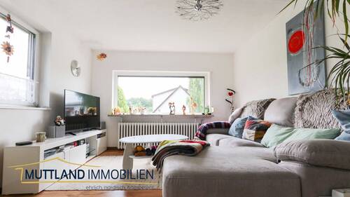 Wohnzimmer mit Panoramafenster - 