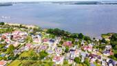 Luftbild - 4 Zimmer Doppelhaushälfte zum Kaufen in Stralsund