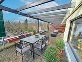 Terrasse virtuelles Homestaging - 2 Zimmer Etagenwohnung zum Kaufen in Weinheim