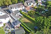 Luftbild Gartenansicht - Teilvermietetes Zweifamilienhaus zwischen Ruhr Park & Innenstadt
