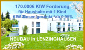 KfW 300 - 29m² TERRASSE Südseite. 170.000€ Förderung für Haushalte mit 1 Kind. Einzug ab Juni 26.