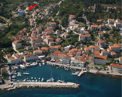 Umgebung von Oben - Gepflegtes 3-Sterne Hotel in beliebter Lage von Sutivan in Kroatien
