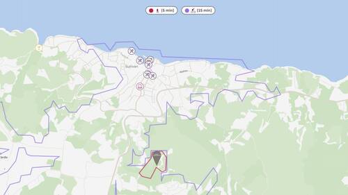 Lageplan - 1 Zimmer Hotel, Pension, Gasthof zum Kaufen in Brac