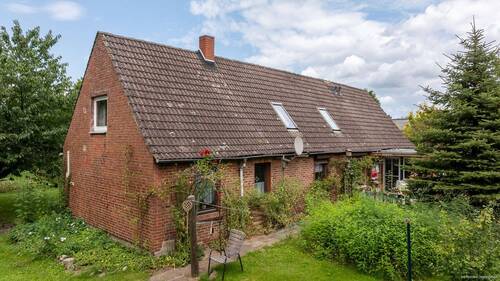 Blick auf das Wohnhaus - 