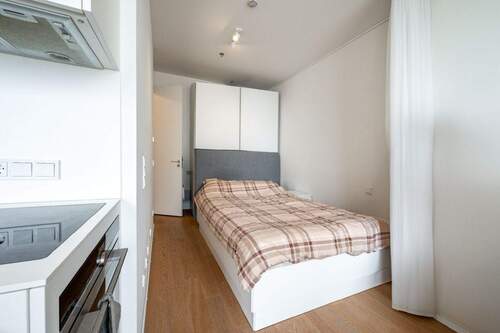 Schlafbereich - Etagenwohnung mit 44,00 m&sup2; in München zum Kaufen