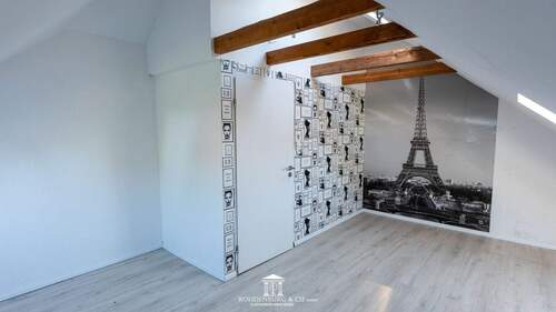 Schlafzimmer im Dachgeschoss - 