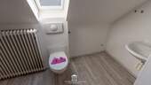WC im Dachgeschoss - 