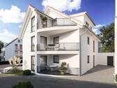 unverbindliche VISU Mehrfamilienhaus - Schicke 3 Zimmer Dachgeschosswohnung in Freiburg St. Georgen