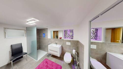 Badezimmer im Kellergeschoss - 