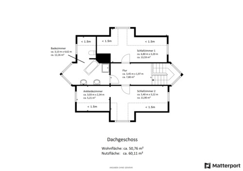 Dachgeschoss - 