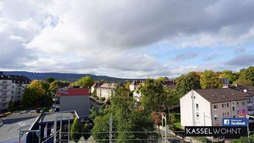 Blick von Balkon W25 - DIE WOHNUNG MIT PANORAMABLICK BIS ZUM HERKULES