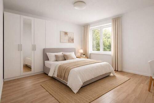 Symbolfoto Schlafzimmer - Vermietete, attraktive 2-Zimmer Wohnung mit Loggia in Lichterfelde-Süd