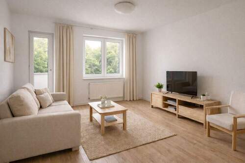 Symbolfoto Wohnzimmer - 2 Zimmer Etagenwohnung in Berlin